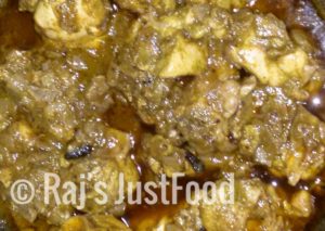 Dhania Chicken Raj's JustFood