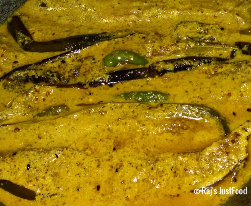 mustard brinjal recipe|shorshe begun recipe