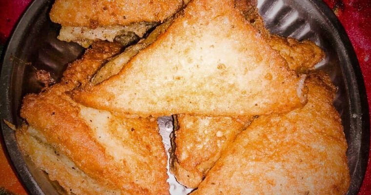 How to make Crispy Fried Veg Sandwich | Veg Sandwich Recipe