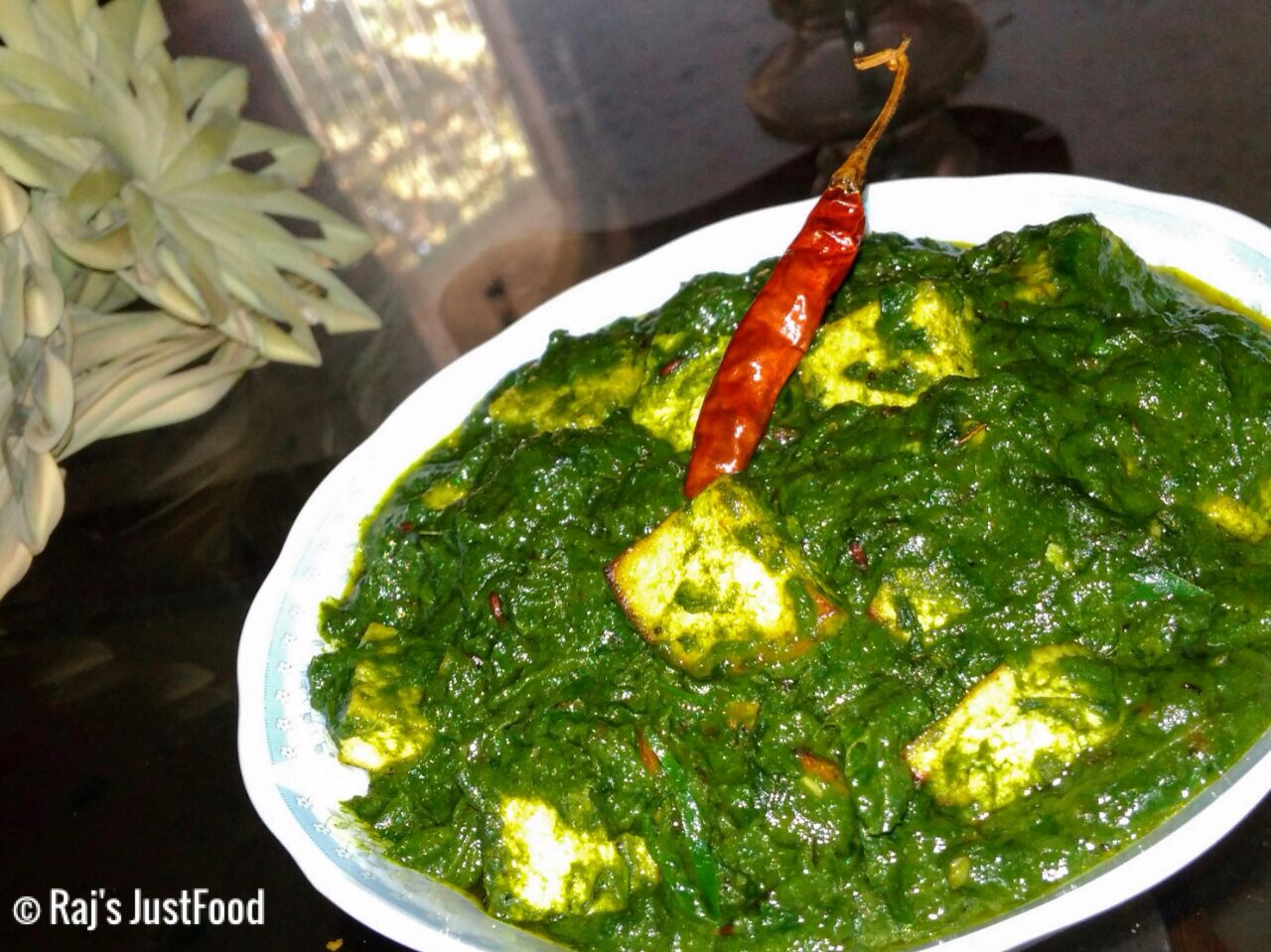 Palak Paneer Recipe Without Onion And Garlic Raj s JustFood