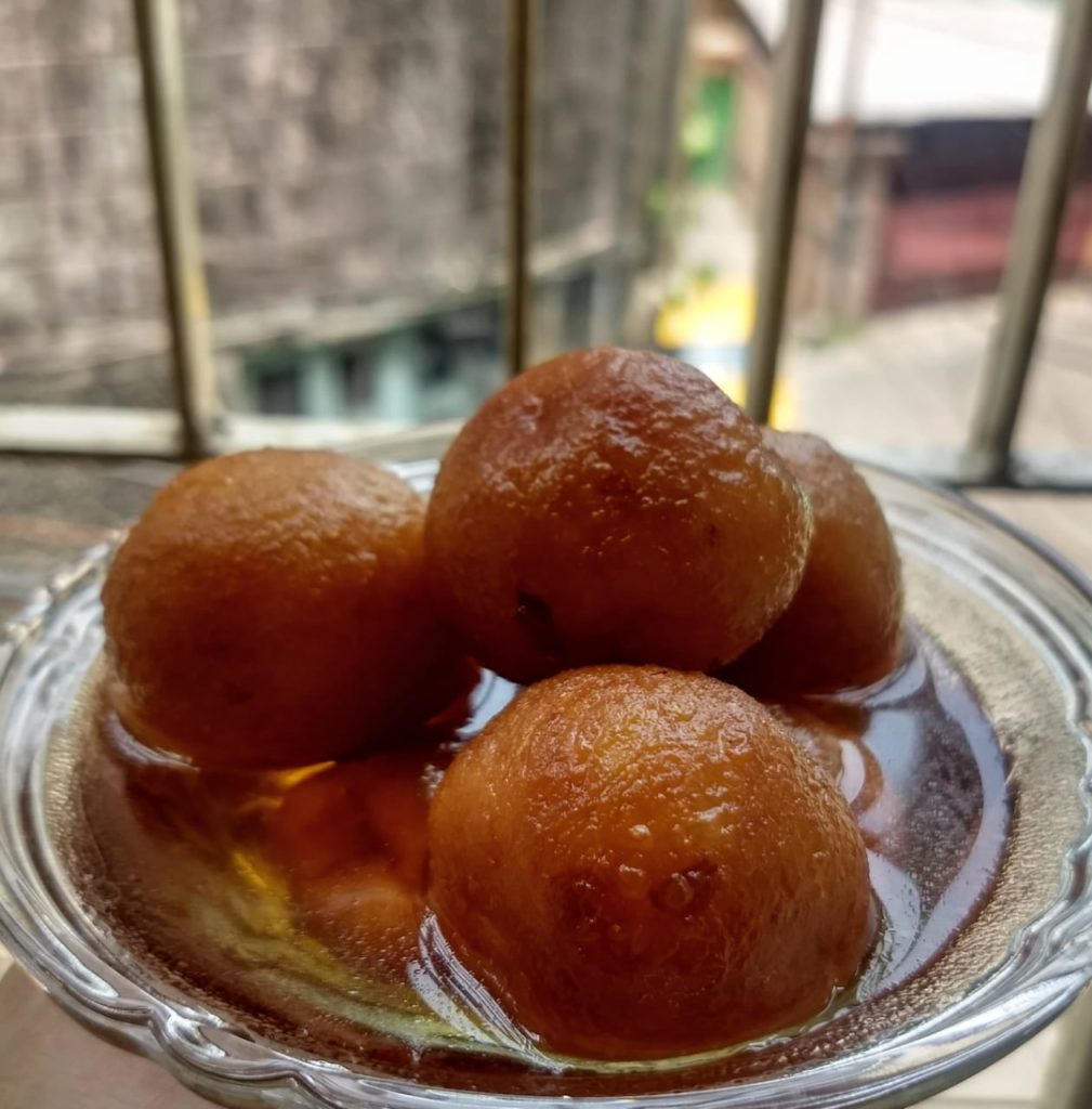 Sweet potato gulab jamun recipe