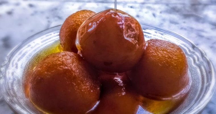 Sweet Potato Gulab Jamun Recipe